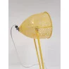 LAMPE BUREAU ROSALIE JAUNE 17x16xH40cm LAMPE BUREAU ROSALIE JAUNE 17x16xH40cm