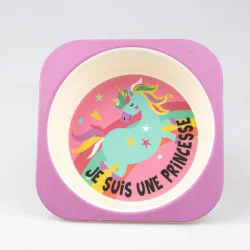 Assiette Je suis une princesse