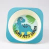 ASSIETTE SUPER PETIT GARCON 14.5x14.5x4cm