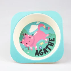 ASSIETTE ENFANT AGATHE 14.5x14.5x4cm