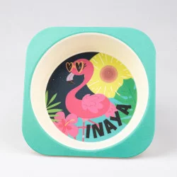 ASSIETTE ENFANT JADE 14.5x14.5x4cm