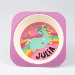ASSIETTE ENFANT JULIA 14.5x14.5x4cm