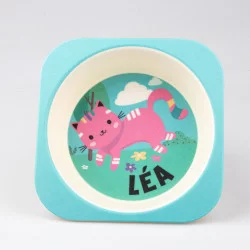 ASSIETTE ENFANT LÉA 14.5x14.5x4cm