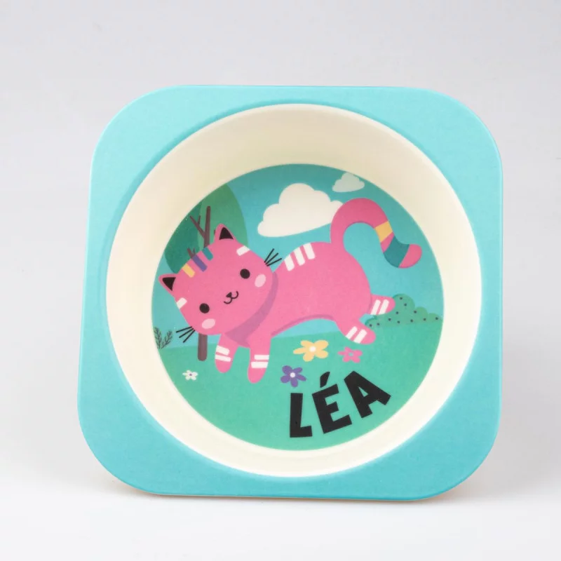 ASSIETTE ENFANT LÉA 14.5x14.5x4cm