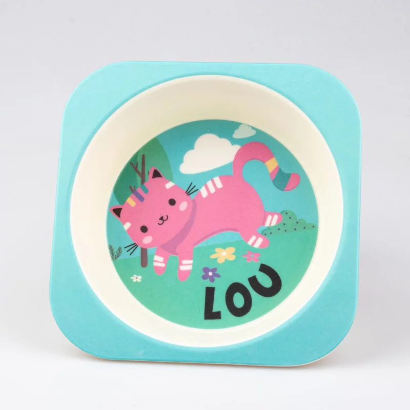 ASSIETTE ENFANT LOU 14.5x14.5x4cm