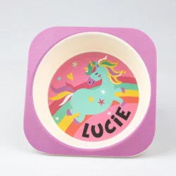 ASSIETTE ENFANT LUCIE 14.5x14.5x4cm