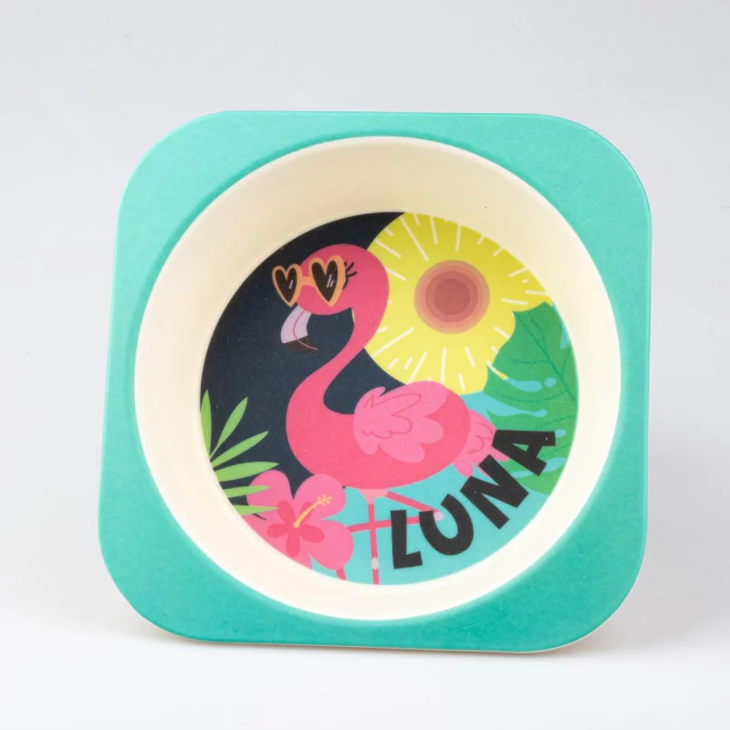 ASSIETTE ENFANT LUNA 14.5x14.5x4cm