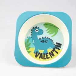 ASSIETTE ENFANT VALENTIN 14.5x14.5x4cm