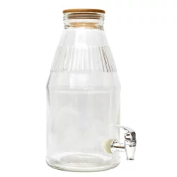 FONTAINE AVEC COUVERCLE EN BOIS 3.8L