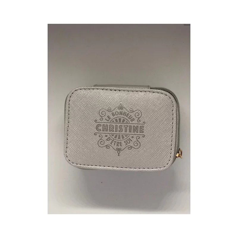 BOITE BIJOUX CHRISTINE 10x8x5cm