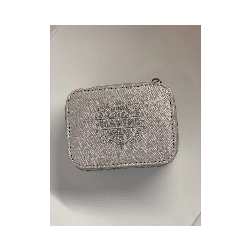 BOITE BIJOUX MARINE 10x8x5cm BOITE BIJOUX MARINE 10x8x5cm