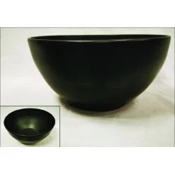 SALADIER 24.50CM NOIR MAT