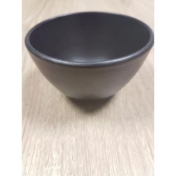 BOL NOIR MAT D10cm