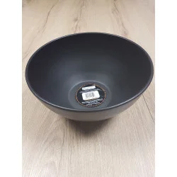SALADIER NOIR MAT D24.5cm