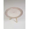 PETITE TABLE BASSE SUNFLOWER GRAVÉ D40H38cm