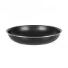 Poêle alu antiadhésive noir induction D24cm sans poignée