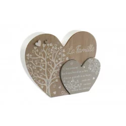 DÉCO COEUR ARBRE DE VIE 22x16CM