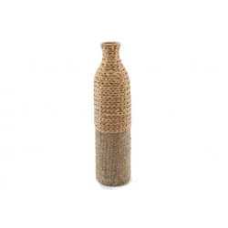 VASE NATUREL EN JONC GM D15xH65cm