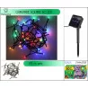 GUIRLANDE SOLAIRE 50 LED MULTICOLORE