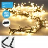 GUIRLANDE 80 LEDS BLANCHES CHAUDES 4M