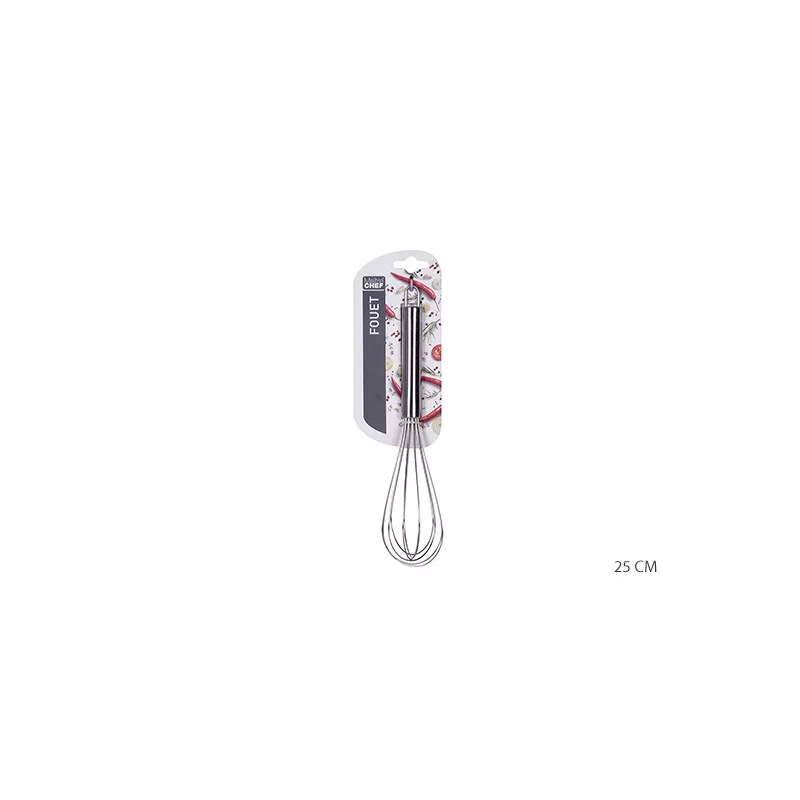 FOUET INOX 25CM