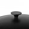 COCOTTE FONTE OVALE 4L NOIR INTERIEUR NO