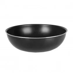 WOK ALU ANTI-ADHÉSIVE NOIR INDUCTION D28cm
