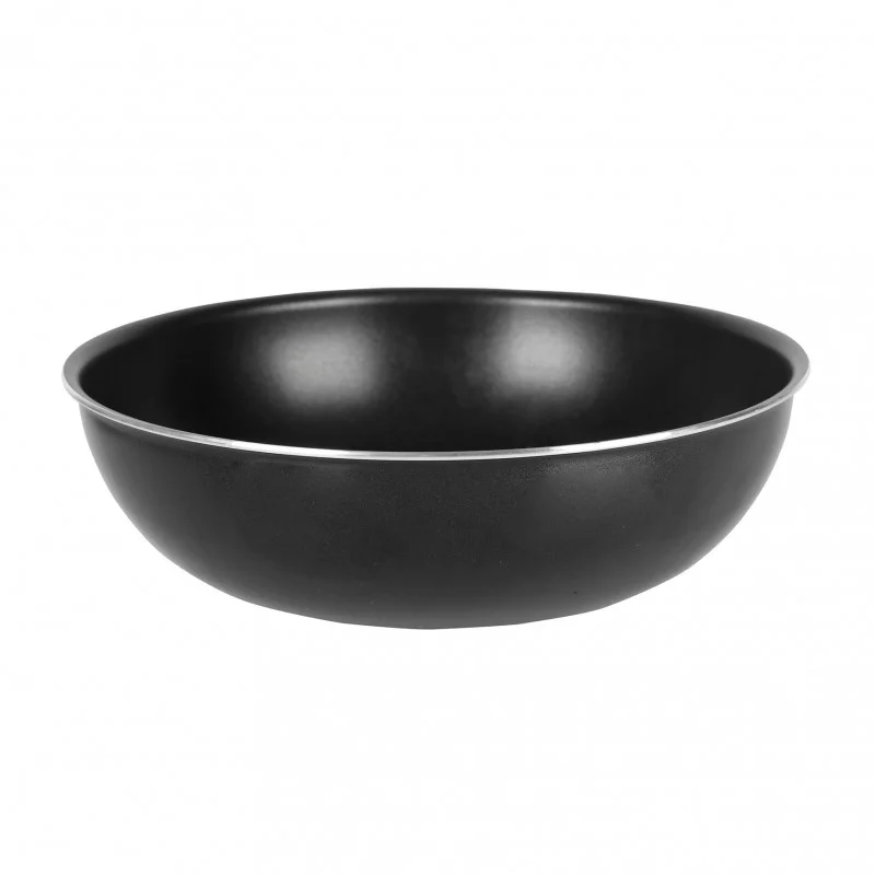 WOK ALU ANTI-ADHÉSIVE NOIR INDUCTION D28cm