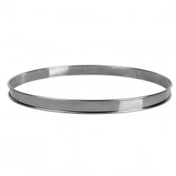 CERCLE TARTE INOX D28cm