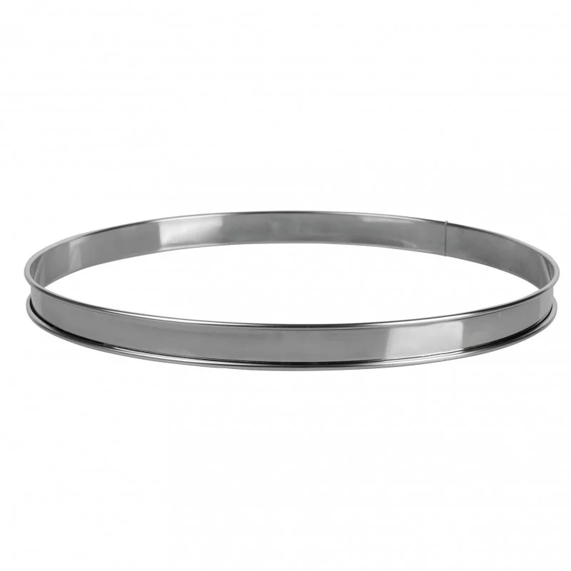 CERCLE TARTE INOX D28cm