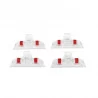 PINCE SACHET X4 PLASTIQUE