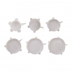 Couvercle silicone rond extensible x6