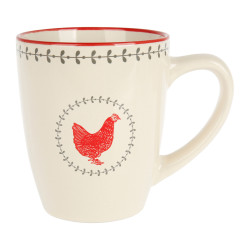 MUG GRÈS POLA LA POULE 30CL