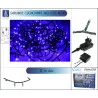 GUIRLANDE CLIGNOTANTE 240 LEDS BLEUES 12M - USAGE EXT/INT