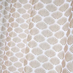 VOILE GREENMOOD CAMEL 140X260CM