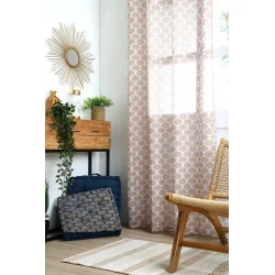 VOILE GREENMOOD CAMEL 140X260CM
