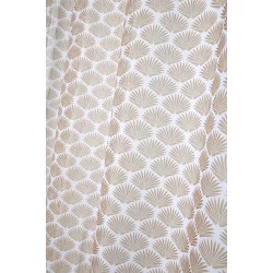 VOILE GREENMOOD CAMEL 140X260CM