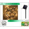 GUIRLANDE SOLAIRE 50 LED BLANC CHAUD - 4