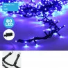 GUIRLANDE 80 LEDS BLEUES 4M