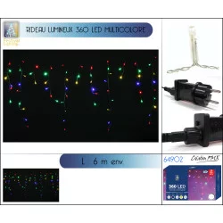 RID STALACTITES LUM 360 LEDS MULTICOULEU