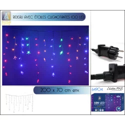 RID LUM 100LED MULTICOLORE ÉTOILESS 2MX