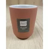GOBELET MAMBO TERRACOTTA D7.3xH9.5cm