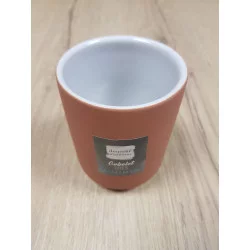 GOBELET MAMBO TERRACOTTA D7.3xH9.5cm