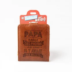 Portefeuille Anti-RFID Papa