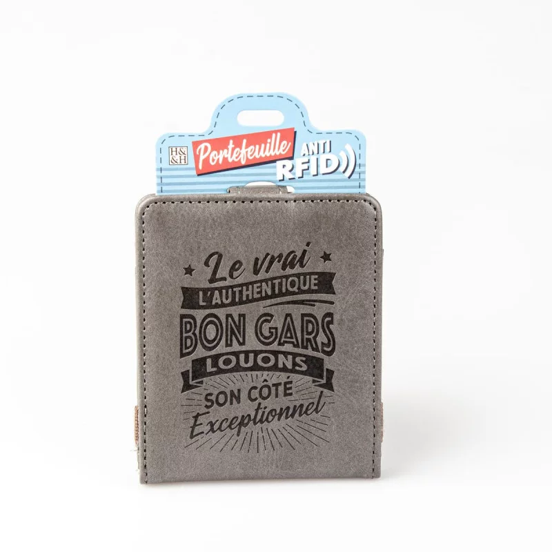 Portefeuille Anti-RFID Bon Gars