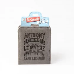 Portefeuille Anti-RFID Anthony
