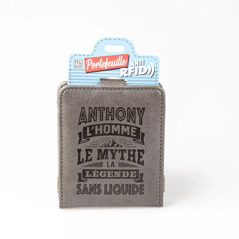 Portefeuille Anti-RFID Anthony Portefeuille Anti-RFID Anthony