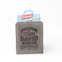 Portefeuille Anti-RFID David