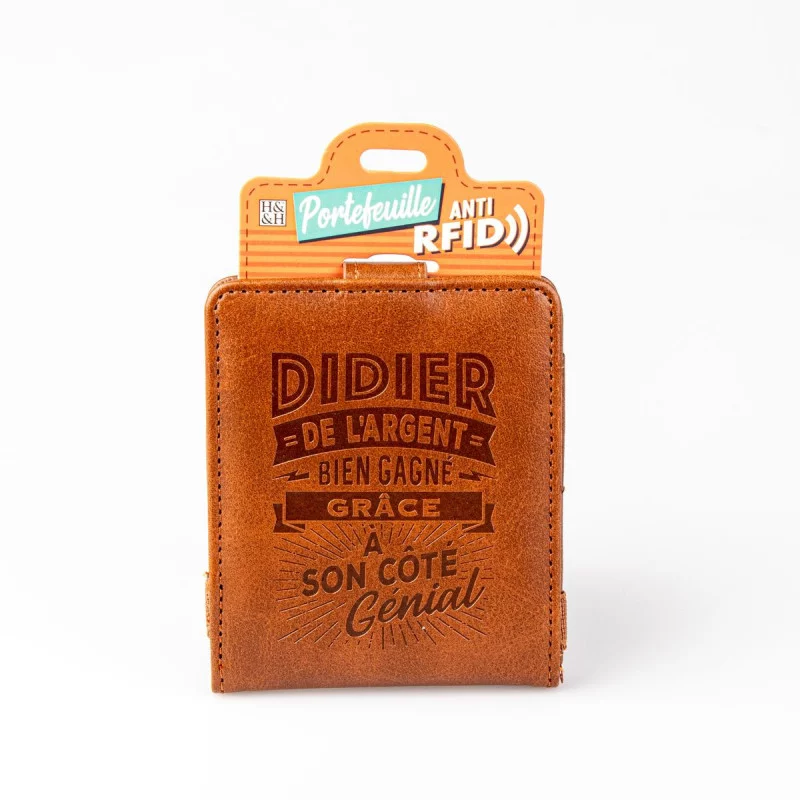 Portefeuille Anti-RFID Didier