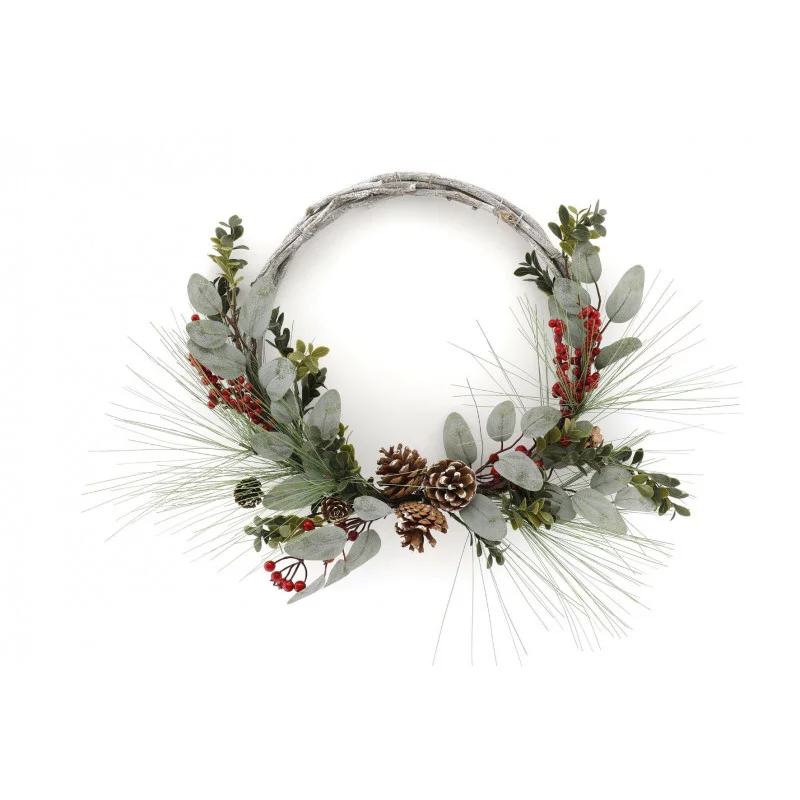 COURONNE POMME DE PAIN & BAIES ROUGES D4